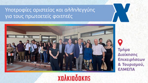 Βραβεία Αριστείας και Αλληλεγγύης Χαλκιαδάκης στο ΕΛ.ΜΕ.ΠΑ.