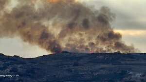 Ηλικιωμένος πίσω από μεγάλη πυρκαγιά στη Ζίντα - Βίντεο