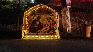 Βιάννος: Μια εντυπωσιακή φάτνη στην είσοδο της Μάρθας