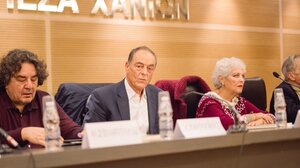 «Καμία μάχη χωρίς αυτόν»: Παρουσιάστηκε στα Χανιά το βιβλίο του Χάρη Ξηρουχάκη