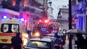 Πάτρα: Στο νοσοκομείο ένα άτομο μετά από φωτιά σε διαμέρισμα