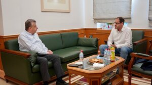 Έργα και θέματα του Δ. Ανωγείων στο επίκεντρο της συνάντησης Αρναουτάκη-Κεφαλογιάννη