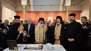 Σε κατανυκτικό κλίμα, στη Βασιλική του Αγ. Μάρκου, η κοπή της πίτας του Δήμου Ηρακλείου