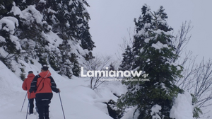 Φθιώτιδα: Σκαρφάλωσαν την Οίτη με χιονοπέδιλα - Πώς η 7η ΕΜΑΚ άνοιξε δρόμο για τον “ερημίτη της Υπάτης”