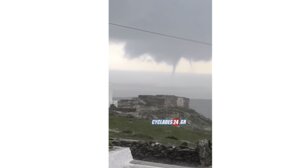 Υδροστρόβιλος “σάρωσε” τη Φολέγανδρο!