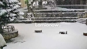 Το σιβηρικό χωριό του δήμου Λαμιέων, ξεπέρασε τους 25 πόντους το χιόνι