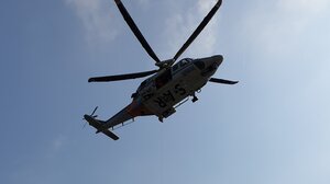 Επιχείρηση διάσωσης τραυματισμένου μετανάστη στη Γαύδο