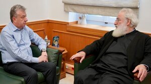 Με τον Μητροπολίτη Αρκαλοχωρίου, Καστελλίου και Βιάννου συναντήθηκε ο Περιφερειάρχης Κρήτης