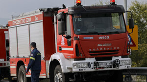 Με εγκαύματα μια γυναίκα μετά από φωτιά στο Ηράκλειο