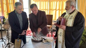 Σε εορταστικό κλίμα η κοπή πίτας της Τροχαίας Ηρακλείου 