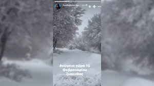 Αλπικό τοπίο που "κόβει" την ανάσα στη Ζώμινθο - Δείτε το βίντεο του Λουδοβίκου των Ανωγείων!