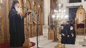 Κατανυκτικός εσπερινός την Κυριακή της Ορθοδοξίας στον Άγιο Τίτο, παρουσία του Αρχιεπισκόπου Κρήτης