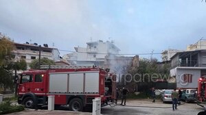 Φορτηγάκι άρπαξε φωτιά στην Αμπεριά Χανίων: στο εσωτερικό του βρέθηκε φιάλη υγραερίου!