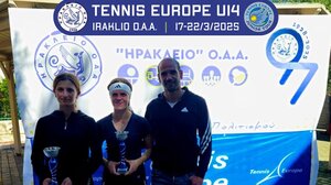 Πρωταθλήτρια η Βολονάκη στο Tennis Europe του «ΗΡΑΚΛΕΙΟ» Ο.Α.Α.​