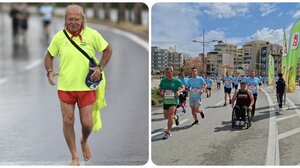 Συμμετείχαν στο Run Greece με τα αμαξίδια τους, τα παιδικά καροτσάκια και τα σκυλάκια τους!
