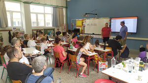 Ηράκλειο: Οδηγίες… ζωής από το ΕΚΑΒ στην πρώην Ακαδημία 