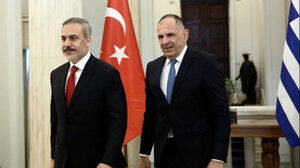 Ξεκάθαρο μήνυμα Γεραπετρίτη σε Φιντάν: Καμία συζήτηση σε θέματα εθνικού συμφέρντος