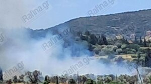 Συναγερμός για φωτιά στα Σπάτα