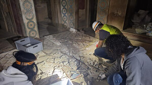 Κνωσός - Κατάρρευση τοιχογραφίας: Γιατί ο Α. Καλοκαιρινός επιλέγει να μην "σηκώσει" το θέμα 