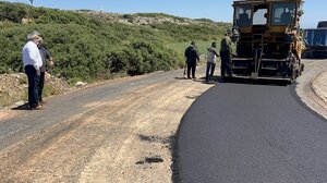 Αυτοψία Ζερβάκη στα έργα που εκτελούνται στην Κοινότητα Παλαικάστρου