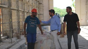 Αυτοψία του Δημάρχου Χανίων στη Δημοτική Αγορά Χανίων 