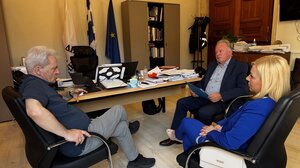 Με τον διοικητή του Βενιζελείου συναντήθηκε ο Αλ. Καλοκαιρινός