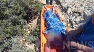 Γαύδος: Μεγάλη επιχείρηση διάσωσης για γυναίκα που τραυματίστηκε 