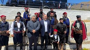 Γ. Κουράκης: «Τιμούμε τον Ιερό Τόπο απ' όπου άναψε η Φλόγα της Επανάστασης στο νησί μας»