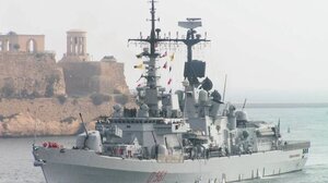 Στο λιμάνι του Ηρακλείου το ιταλικό πολεμικό πλοίο "Francesco Mimbelli"