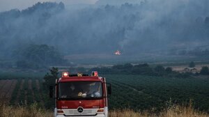 Έσβησε η φωτιά στην Καβάλα - Ανησυχία για τις αναζωπυρώσεις