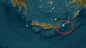 Σεισμός 4,1 Ρίχτερ μεταξύ Κάσου και Κρήτης