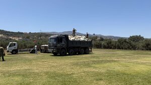 Ρέθυμνο: Έφυγαν οι μετανάστες, καθαρίστηκε το γήπεδο του Τσεσμέ