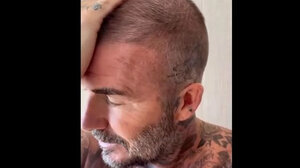 Το ατύχημα του Μπέκαμ με τη... μηχανή κουρέματος - Βίντεο