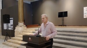 Στα εγκαίνια της έκθεσης «Αρχιτεκτονικής Διάλογοι» ο Αλέξης Καλοκαιρινός