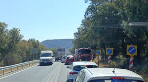 Ρέθυμνο: Νέο τροχαίο στον ΒΟΑΚ προκάλεσε αναστάτωση και κυκλοφοριακή συμφόρηση