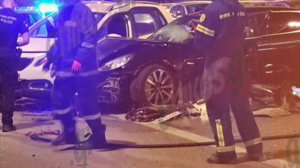 Τροχαίο στη Συγγρού: Σε κρίσιμη κατάσταση ένας τραυματίας - Βίντεο ντοκουμέντο από τη στιγμή της σύγκρουσης