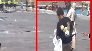 Τσακώνονται ακόμα και για τις... πετσέτες οι μετανάστες - Βίντεο