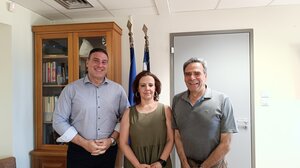 Συνάντηση Ματαλλιωτάκη με τον Πρύτανη του Πολυτεχνείου Κρήτης