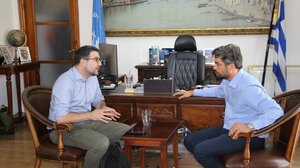 Οι μεταναστευτικές ροές στο επίκεντρο της συνάντησης Σημανδηράκη - Ηλιόπουλου