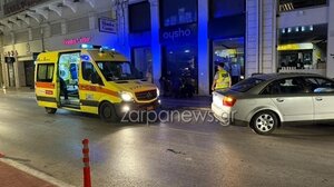 Χανιά: Έχασε τον έλεγχο του ΙΧ και έπεσε πάνω σε κολόνα φωτισμού