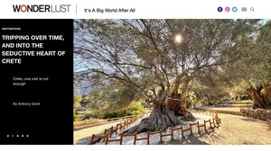 Στο αμερικανικό Wonderlust Travel "φιγουράρει" το Λασίθι