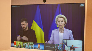 Τηλεδιάσκεψη Ευρωπαίων ηγετών: Υποστήριξη της Ουκρανίας για δίκαιη και διαρκή ειρήνη