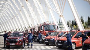 Με 25 νέα πυροσβεστικά οχήματα ενισχύονται οι Πυροσβεστικές Υπηρεσίες της Περιφέρειας Κρήτης