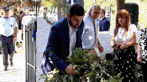 Στην εκδήλωση τιμής και μνήμης για τους ήρωες του Σοκαρά, ο Κωνσταντίνος Κεφαλογιάννης