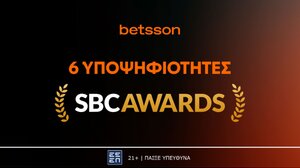 Η Betsson υποψήφια για 6 βραβεία στα SBC Awards 2025