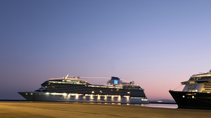 Κρουαζιερόπλοιο "MS Allura": Παρθενική άφιξη στο Λιμάνι Ηρακλείου