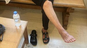 Στη Λότζια για να βρει το δίκιο της μετά το ατύχημα στην κεντρική αγορά!