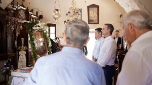 Μητσοτάκης από τα Χανιά: «Η ημέρα είναι αφιερωμένη σε αυτούς που αγωνίζονται για να μας κρατούν ασφαλείς»