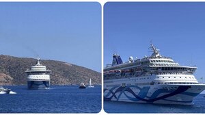 Άγιος Νικόλαος: ηρεμία μετά το «πολεμικό» σκηνικό πάνω από τη γραφική λίμνη για το “Crown Iris”