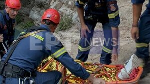 Ολοκληρώθηκε η επιχείρηση απεγκλωβισμού Γάλλου τουρίστα στη Νέδα